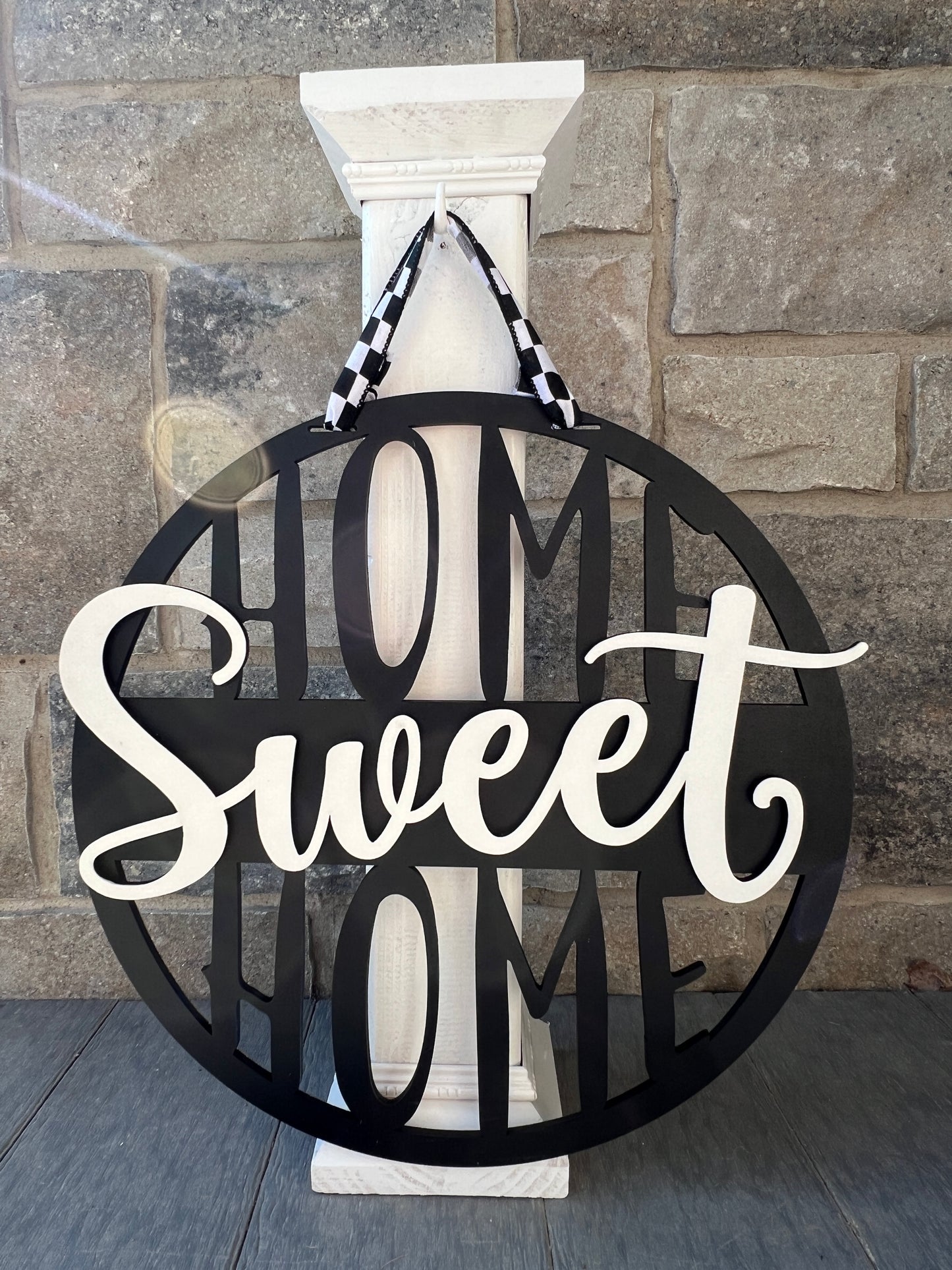 16" Home Sweet Home Hanger