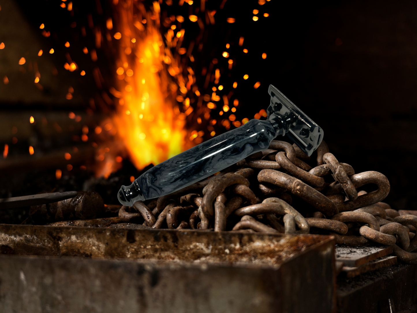 Rolled Steel Safety Razor
