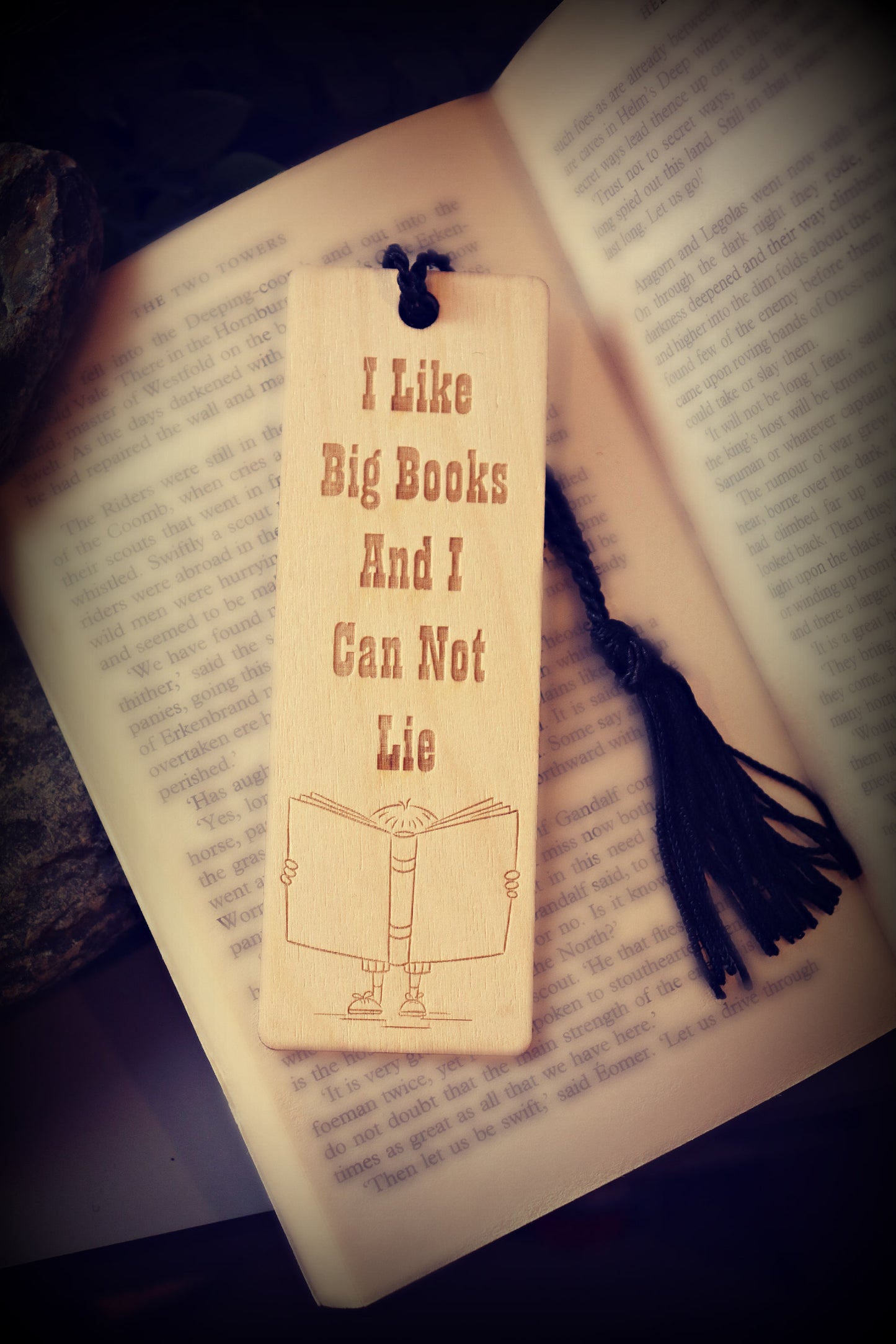I Like Big Books Bookmark