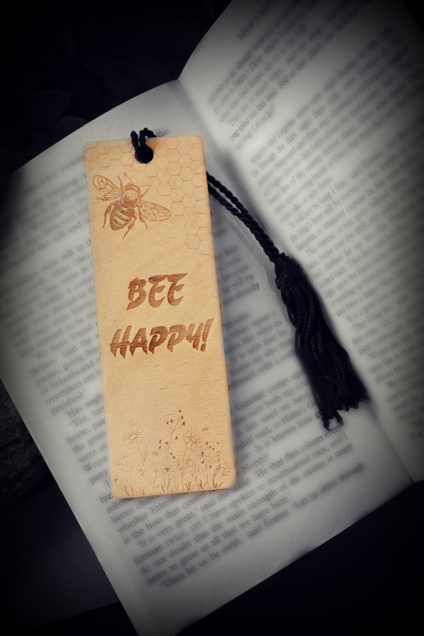 Bee Happy Bookmark