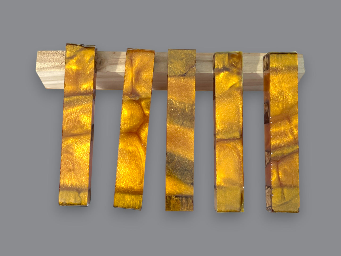 Golden Honey Hybrid Pen Blanks