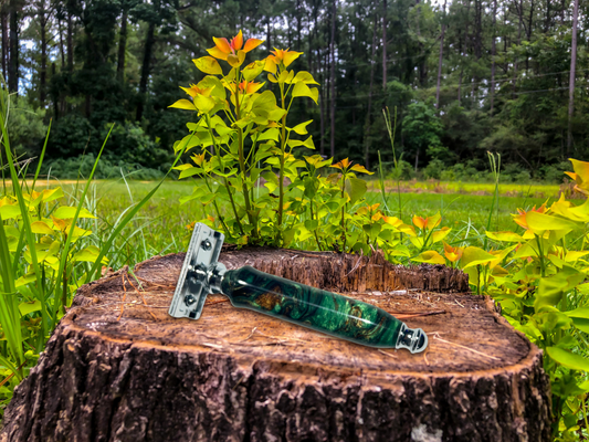 Mossy Stone Safety Razor