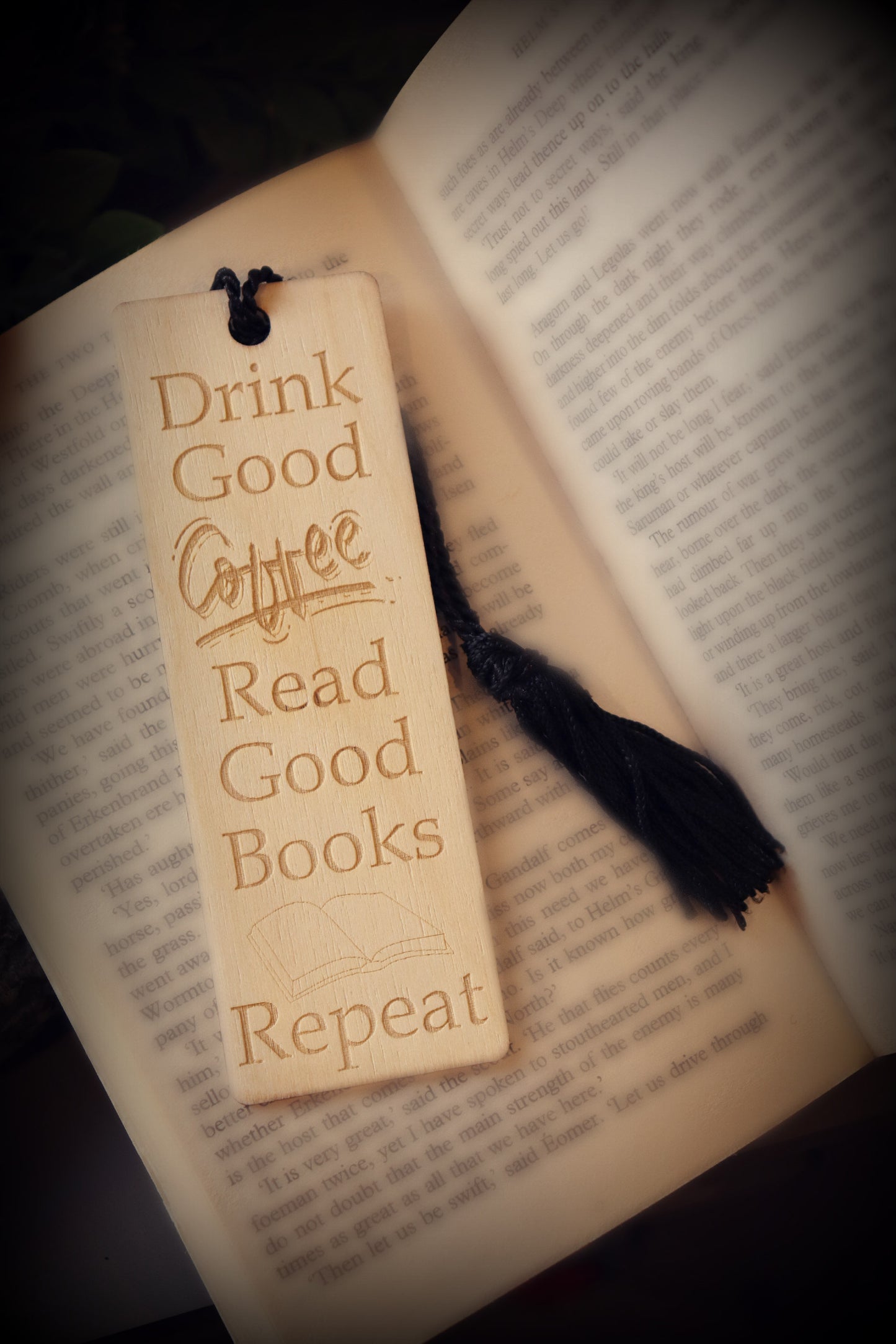 Drink Coffee Bookmark