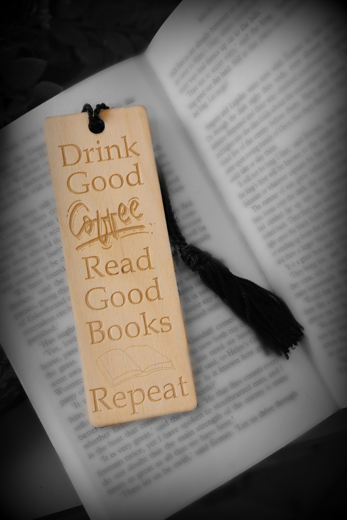 Drink Coffee Bookmark