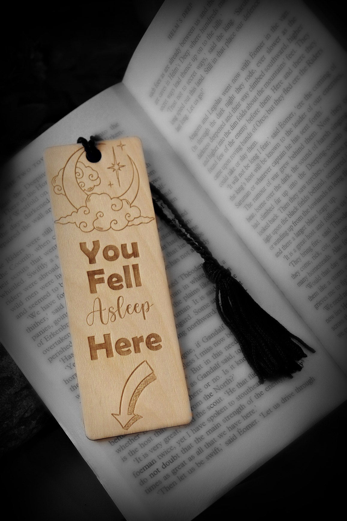 You Fell Asleep Here Bookmark