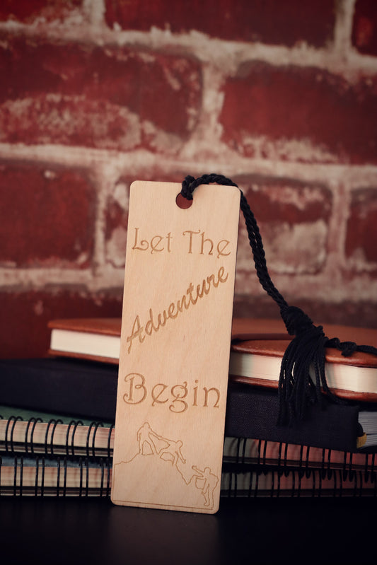 Friends Let The Adventure Begin Bookmark