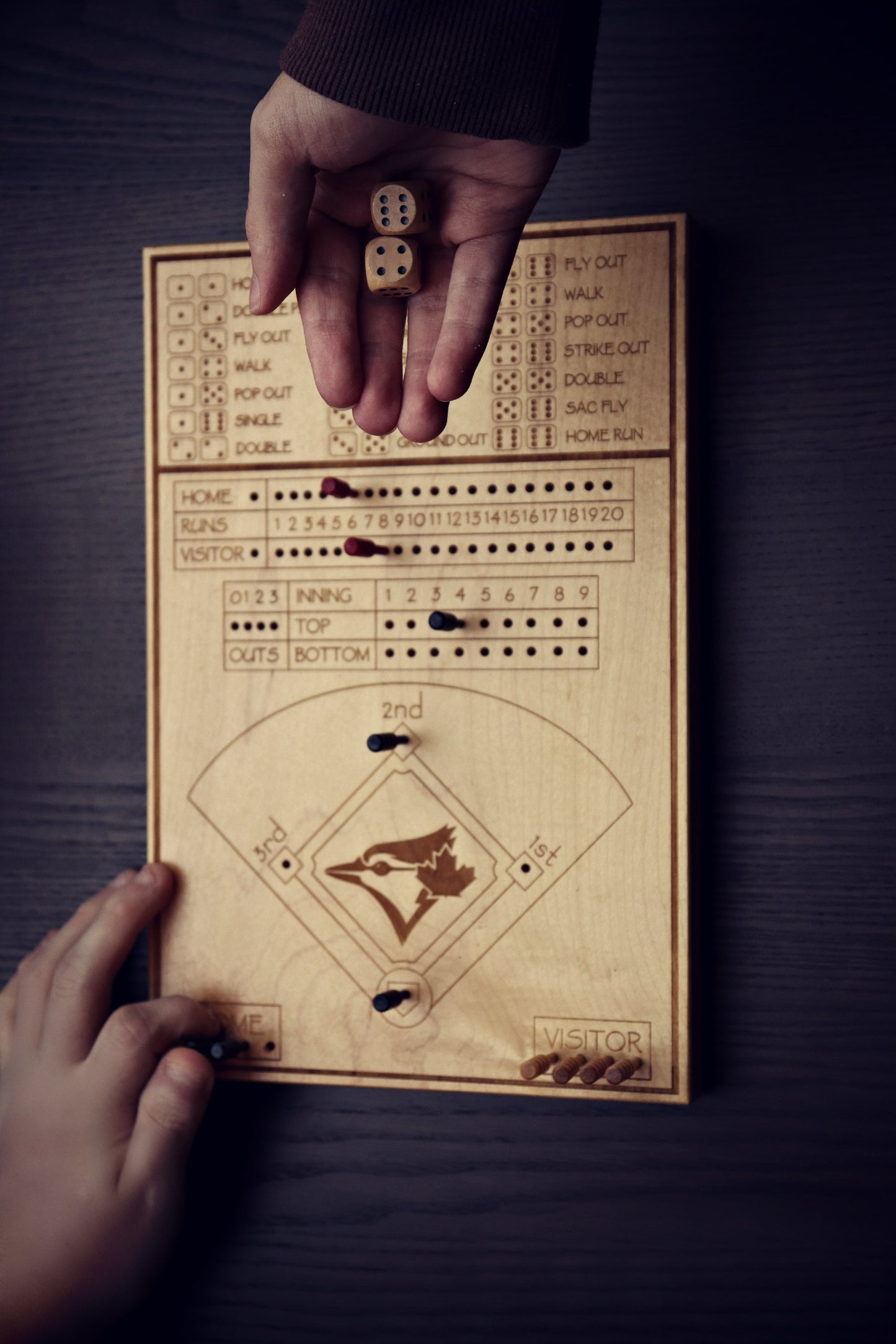 Baseball Dice Game