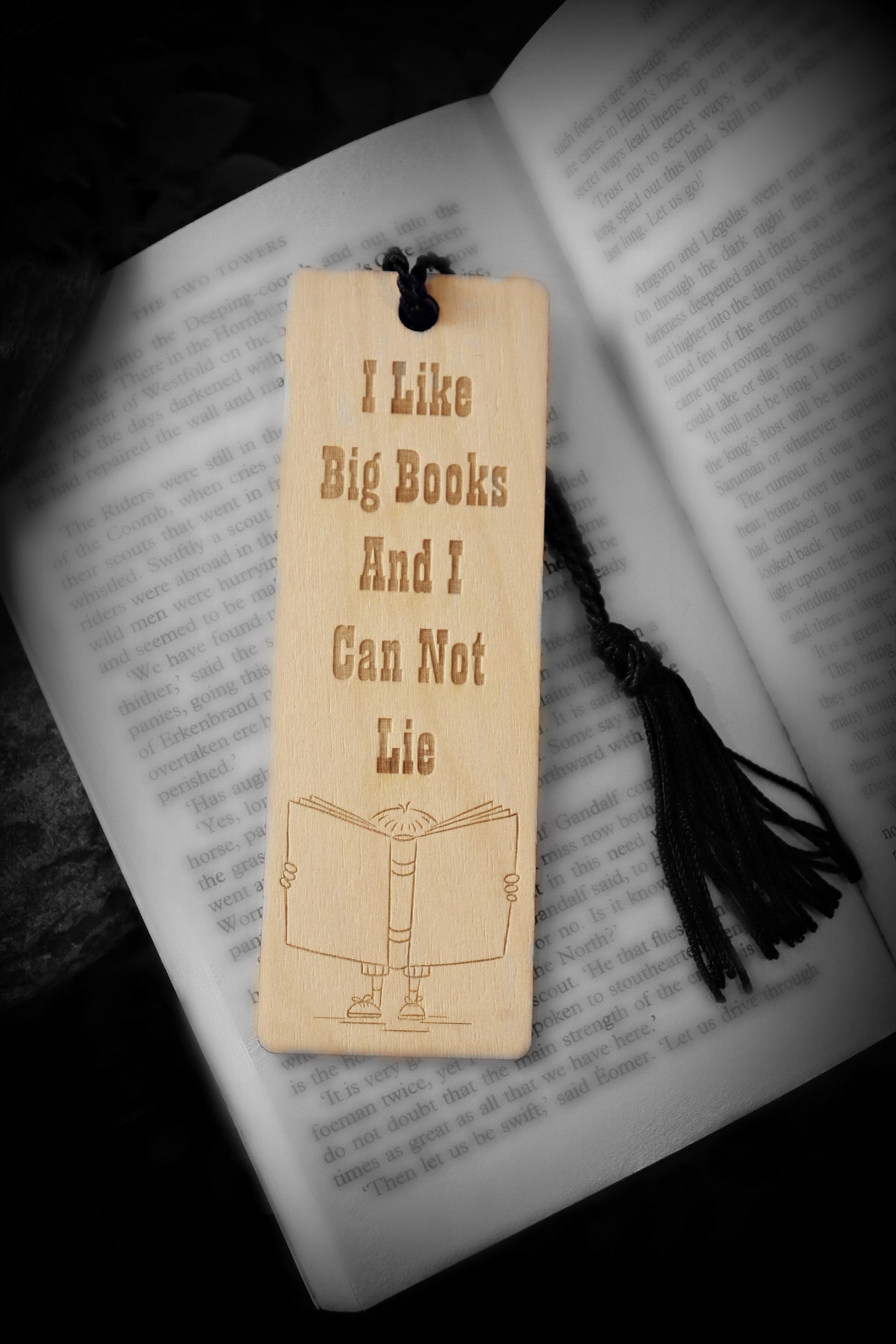 I Like Big Books Bookmark