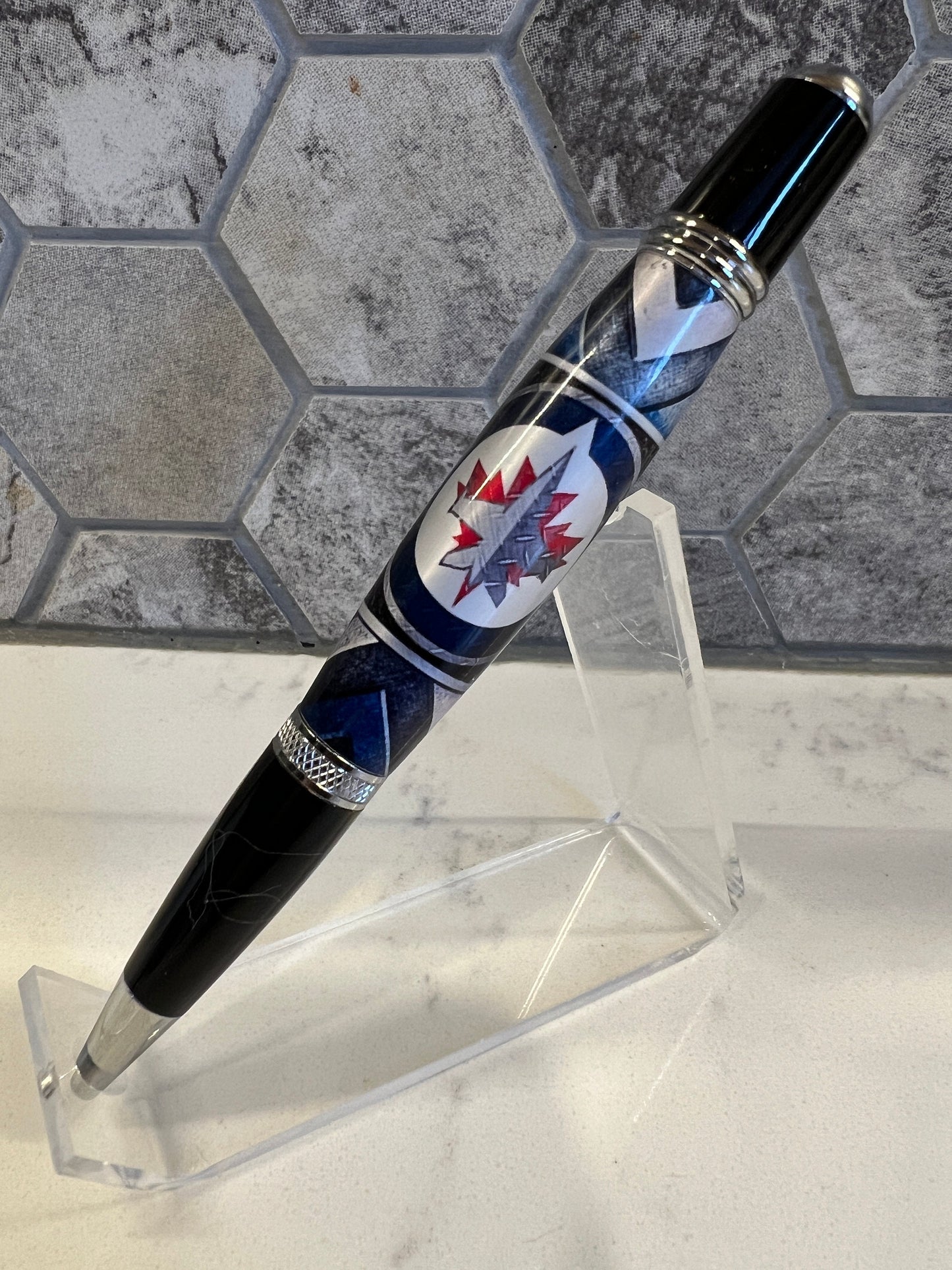 Design Your Own Personalized Clear Cast Pen