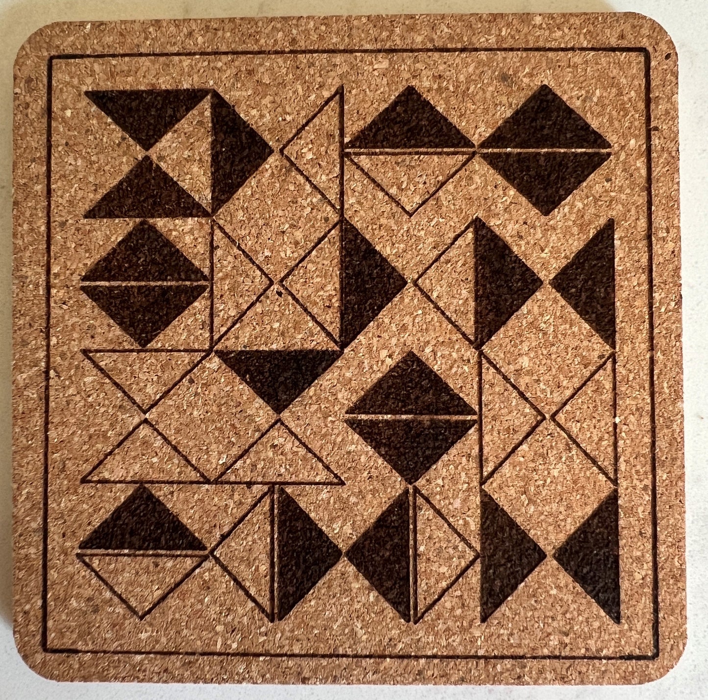 Azulejo Cork Coasters