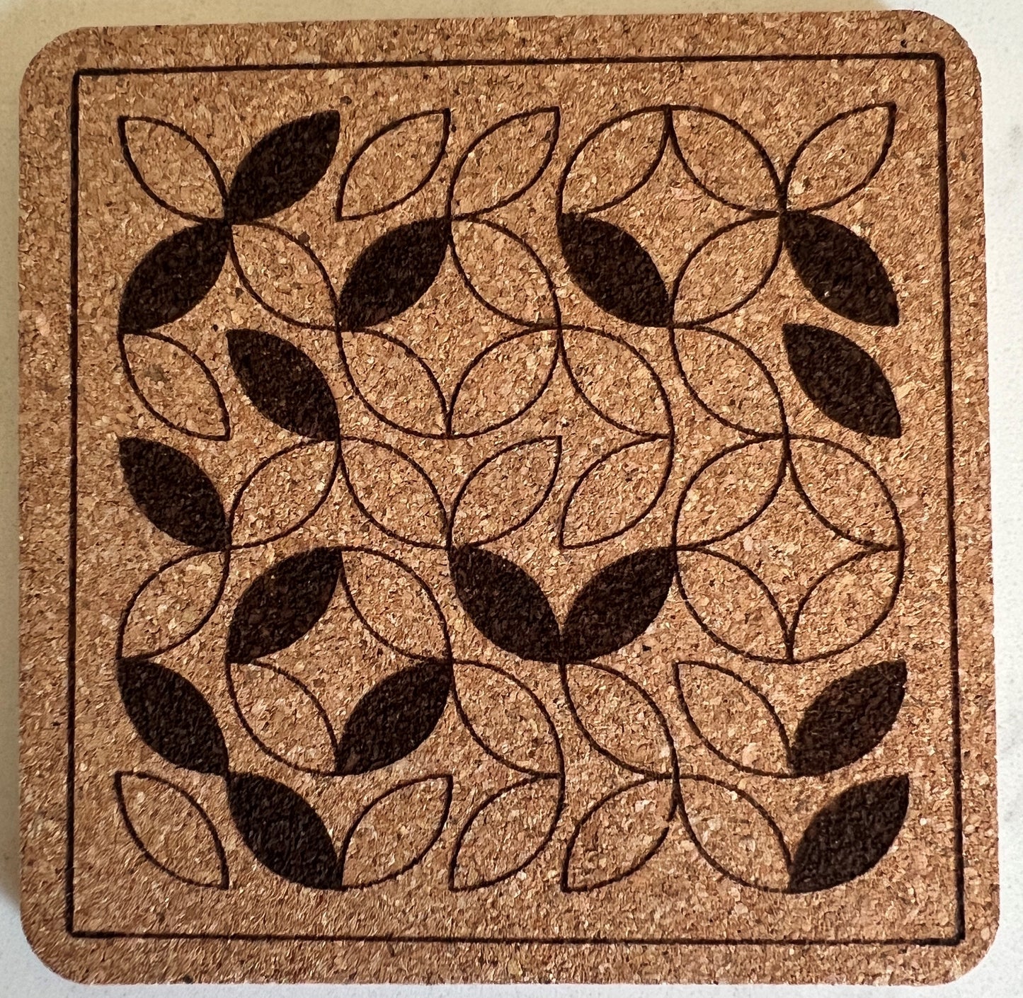 Azulejo Cork Coasters