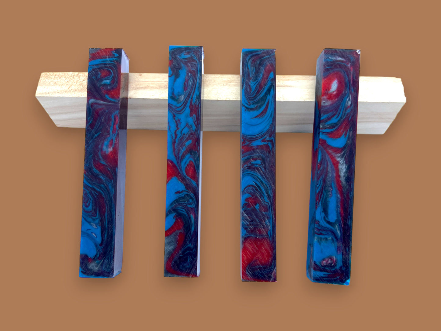 Captain America Pen Blanks