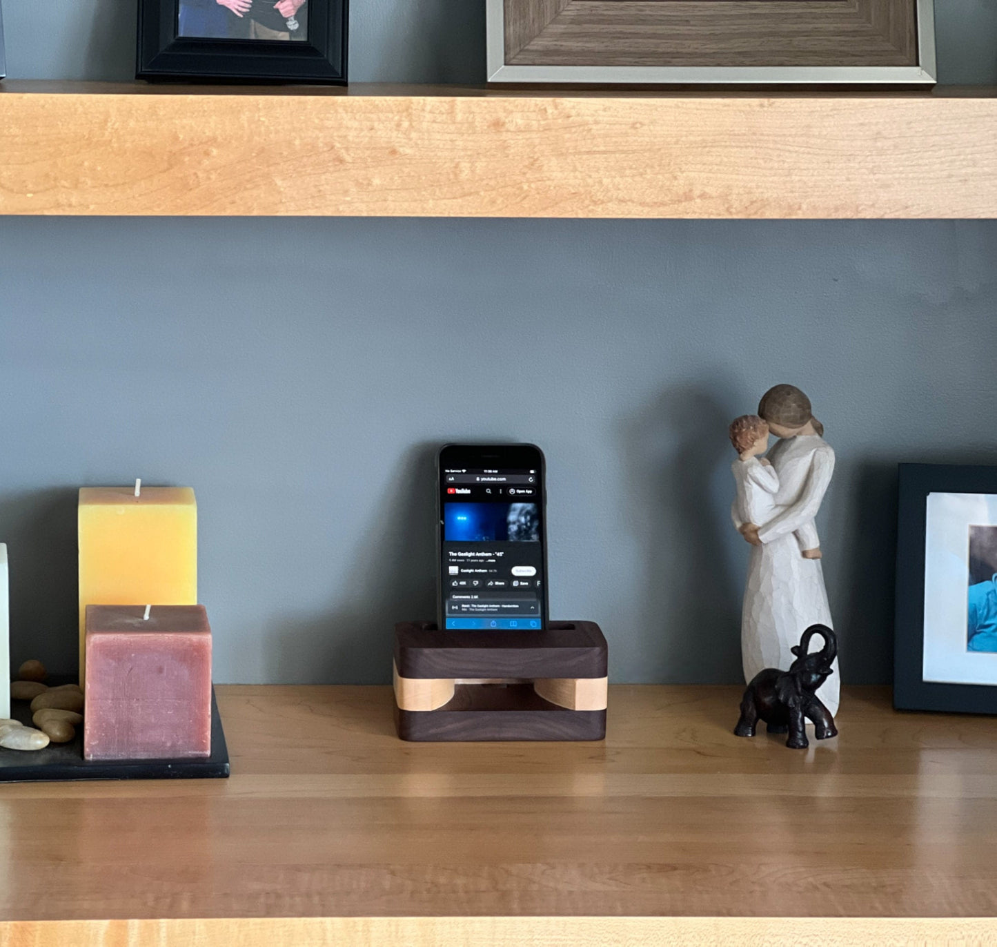 Passive Wooden Cellphone Speaker