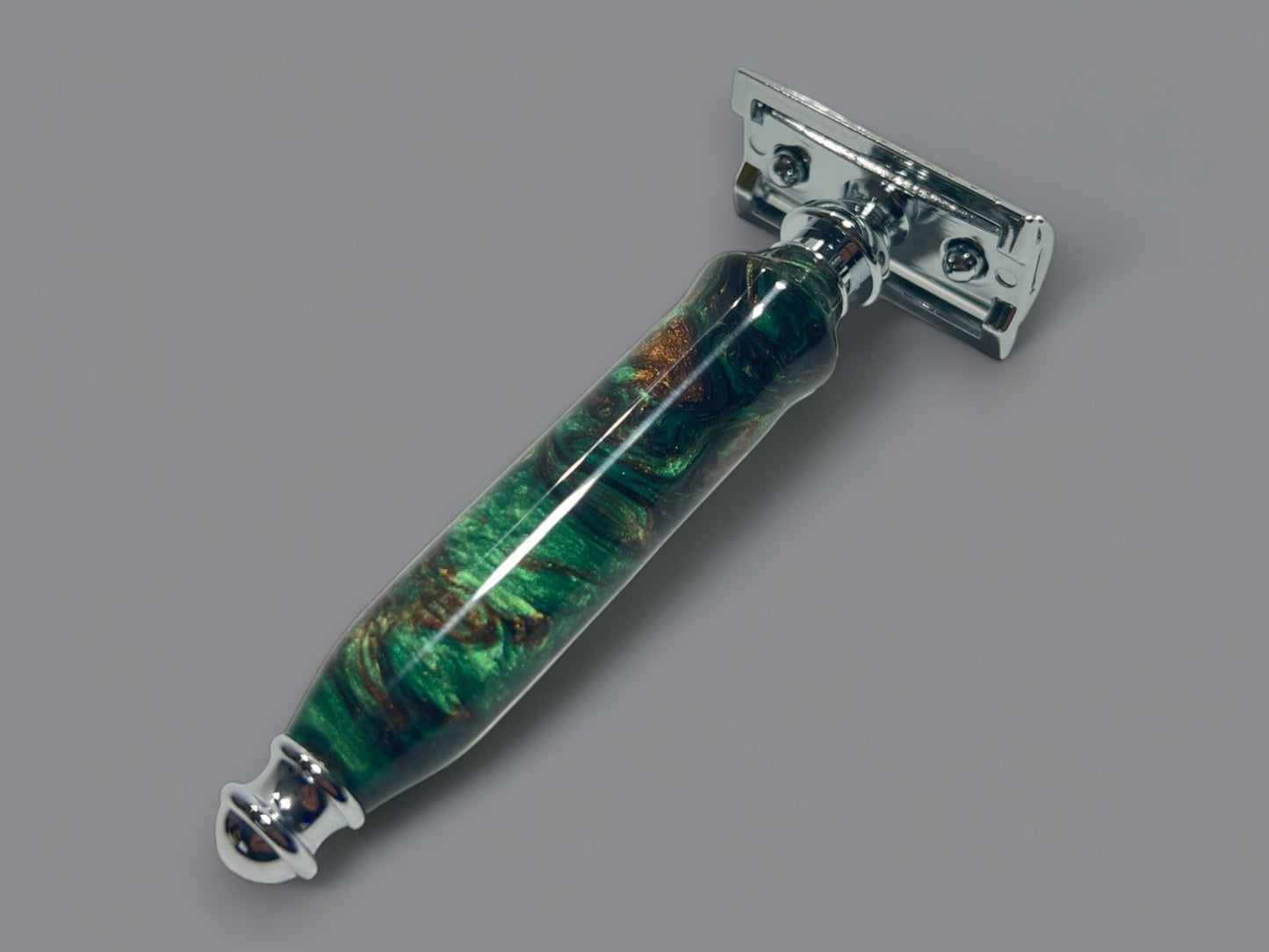 Mossy Stone Safety Razor