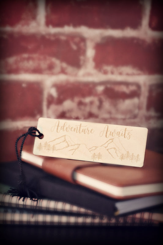 Adventure Awaits Bookmark