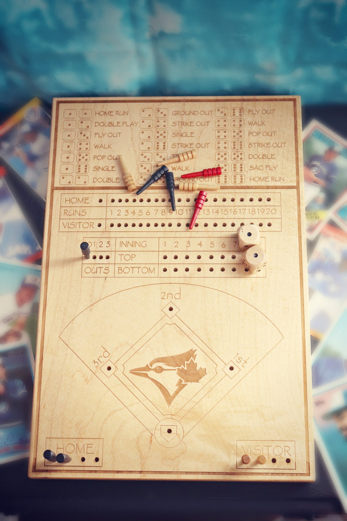 Baseball Dice Game
